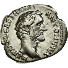 Moneta, Antoninus Pius, Denarius, AU(50-53), Srebro, Cohen:88