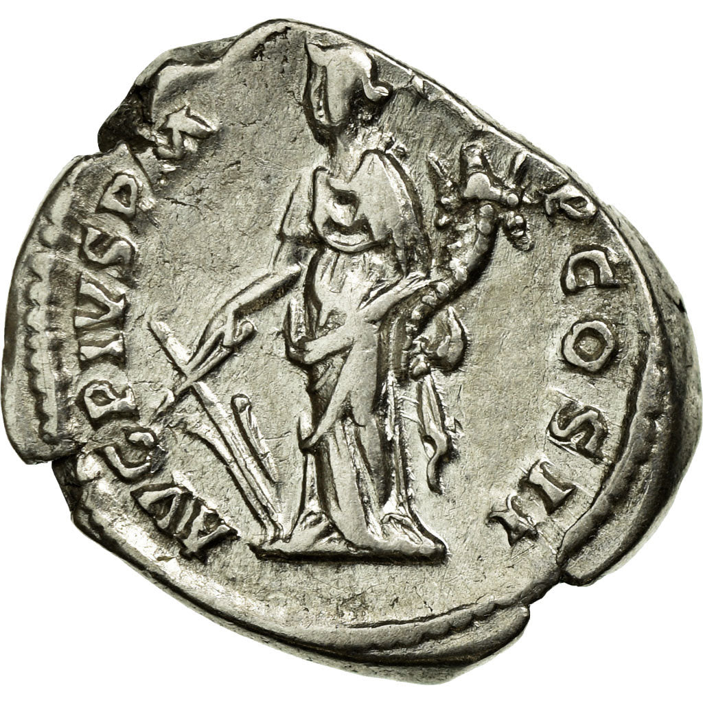 Coin, Antoninus Pius, Denarius, AU(50-53), Silver, Cohen:88