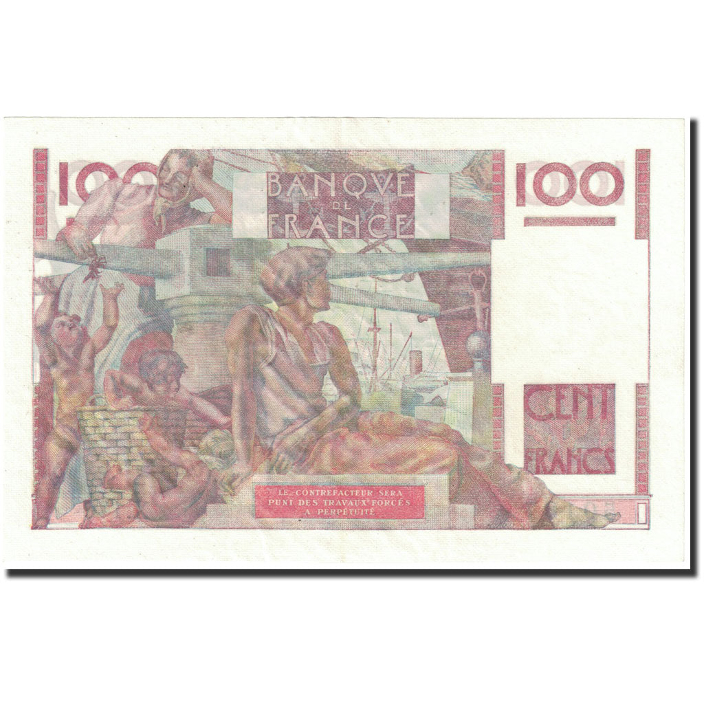 Geldschein, Frankreich, 100 Francs, 1946, 1946-12-19, VZ+, Fayette:28.12