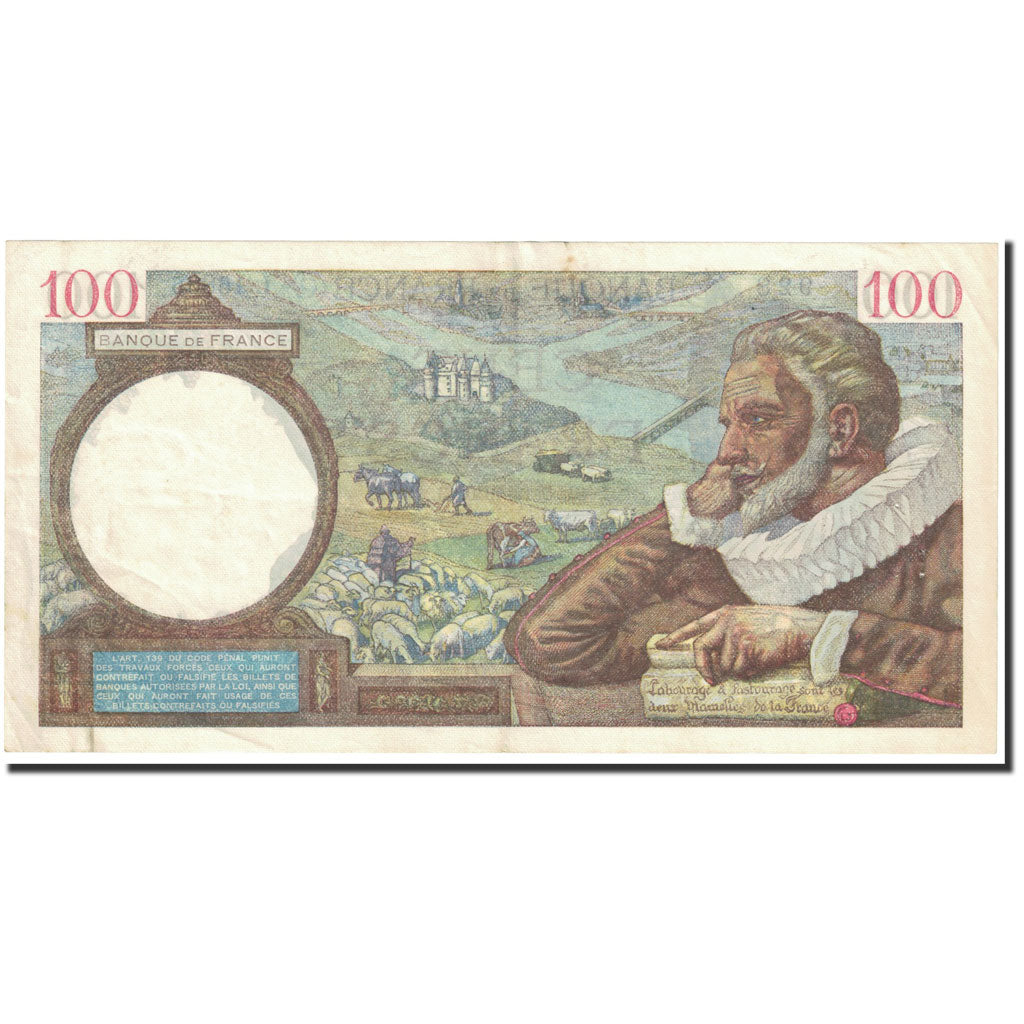 Banknote, France, 100 Francs, 1940, 1940-12-05, AU(50-53), Fayette:26.42, KM:94
