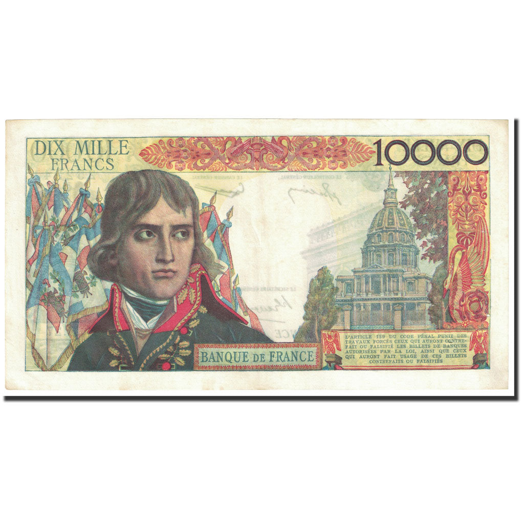 France, 10,000 Francs, 10 000 F 1955-1958 ''Bonaparte'', 1956, KM:136a