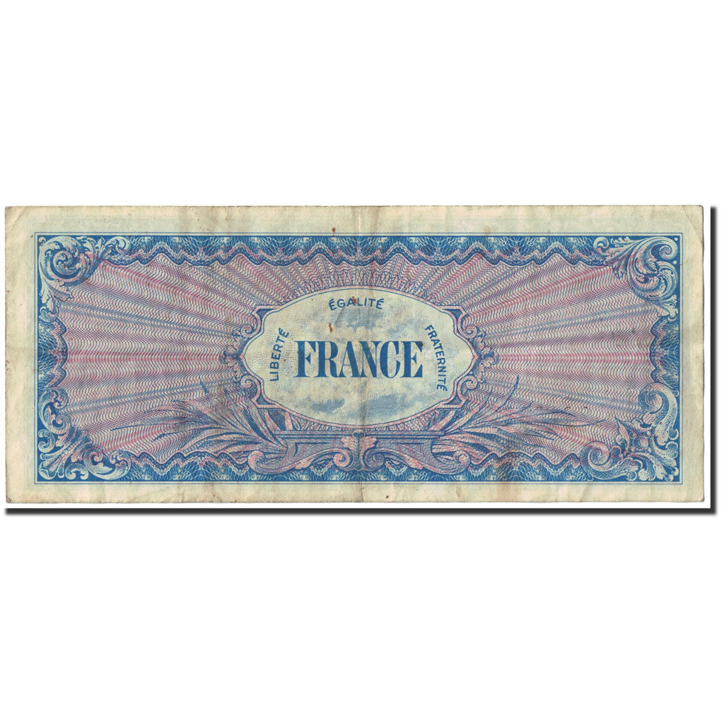 Francia, 100 Francs, 1945 Verso France, 1944, Undated (1944), MBC
