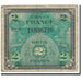 Banknote, France, 2 Francs, 1944 Flag/France, 1944, Undated (1944), VF(20-25)