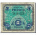 Billete, Francia, 5 Francs, 1944 Flag/France, 1944, Undated (1944), BC+