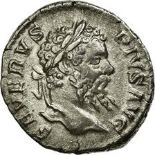 Münze, Septimius Severus, Denarius, 207, Roma, SS+, Silber, Cohen:489
