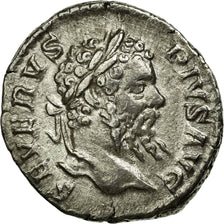 Moneta, Septimius Severus, Denarius, 207, Roma, BB+, Argento, Cohen:489