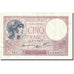 Billet, France, 5 Francs, 5 F 1917-1940 ''Violet'', 1939, 1939-10-19, SUP, KM:83