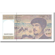 Banknote, France, 20 Francs, 20 F 1980-1997 ''Debussy'', 1997, Undated (1997)