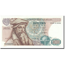 Belgium, 1000 Francs, 1975, KM:136b, 1975-17-10, UNC(65-70)