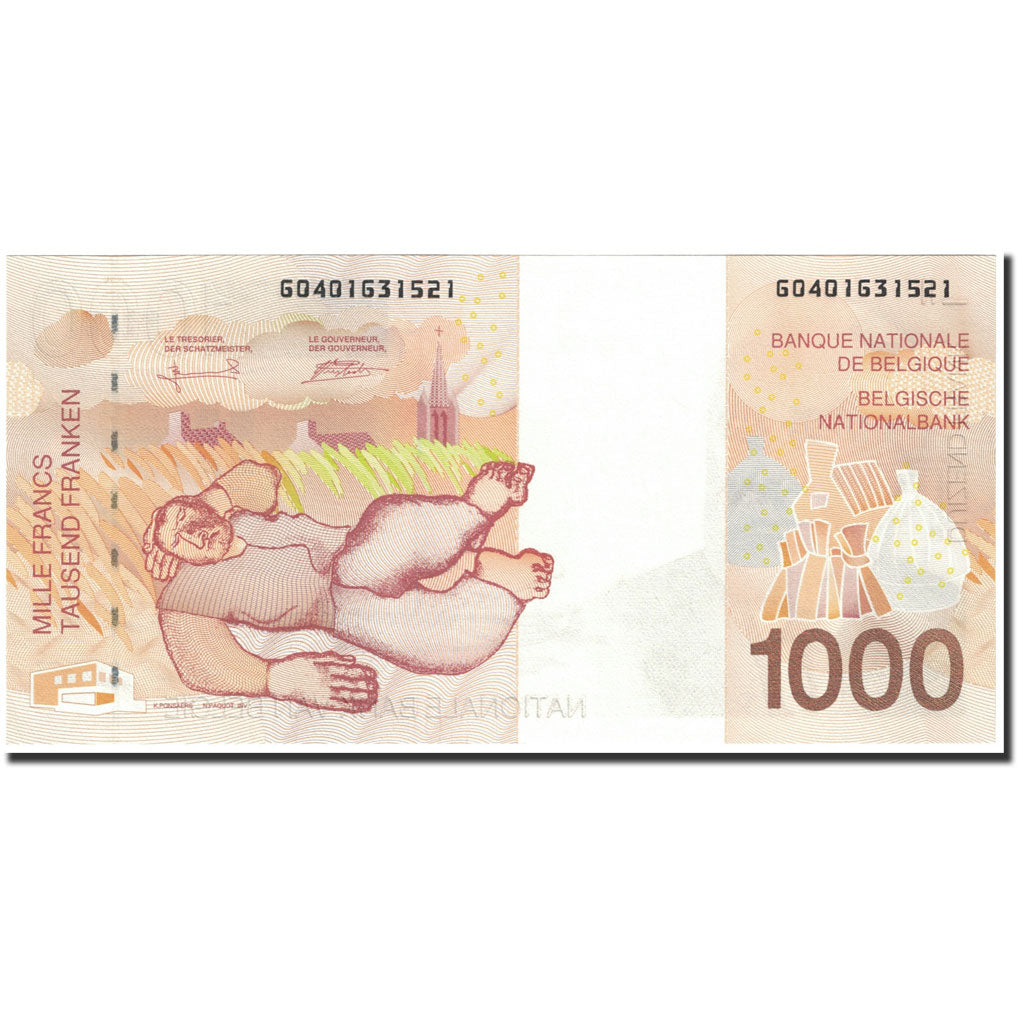Belgium, 1000 Francs, 1997, KM:150, Undated (1997), UNC(65-70)