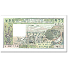 Banknote, West African States, 500 Francs, 1985, Undated (1985), KM:106Ai