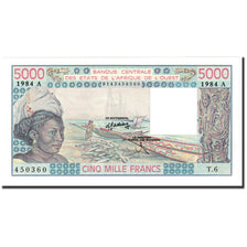 Banknote, West African States, 5000 Francs, 1984, Undated (1984), KM:108Ai