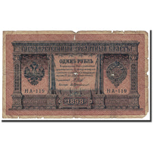 Russia, 1 Ruble, 1915, Old date 1898, KM:15, AG(1-3)