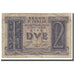 Banknote, Italy, 2 Lire, 1939, 1939-11-14, KM:27, EF(40-45)