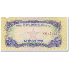 Billet, South Viet Nam, 10 Xu, 1963, Undated (1963), KM:R1, TTB