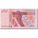 Banknote, West African States, 1000 Francs, 2003, Undated (2003), KM:715Ka