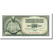 Banknote, Yugoslavia, 500 Dinara, 1986, 1986-05-16, KM:91c, UNC(65-70)