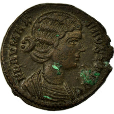Coin, Fausta, Nummus, Trier, AU(55-58), Bronze, Cohen:7