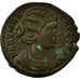 Coin, Fausta, Nummus, Trier, AU(55-58), Bronze, Cohen:7