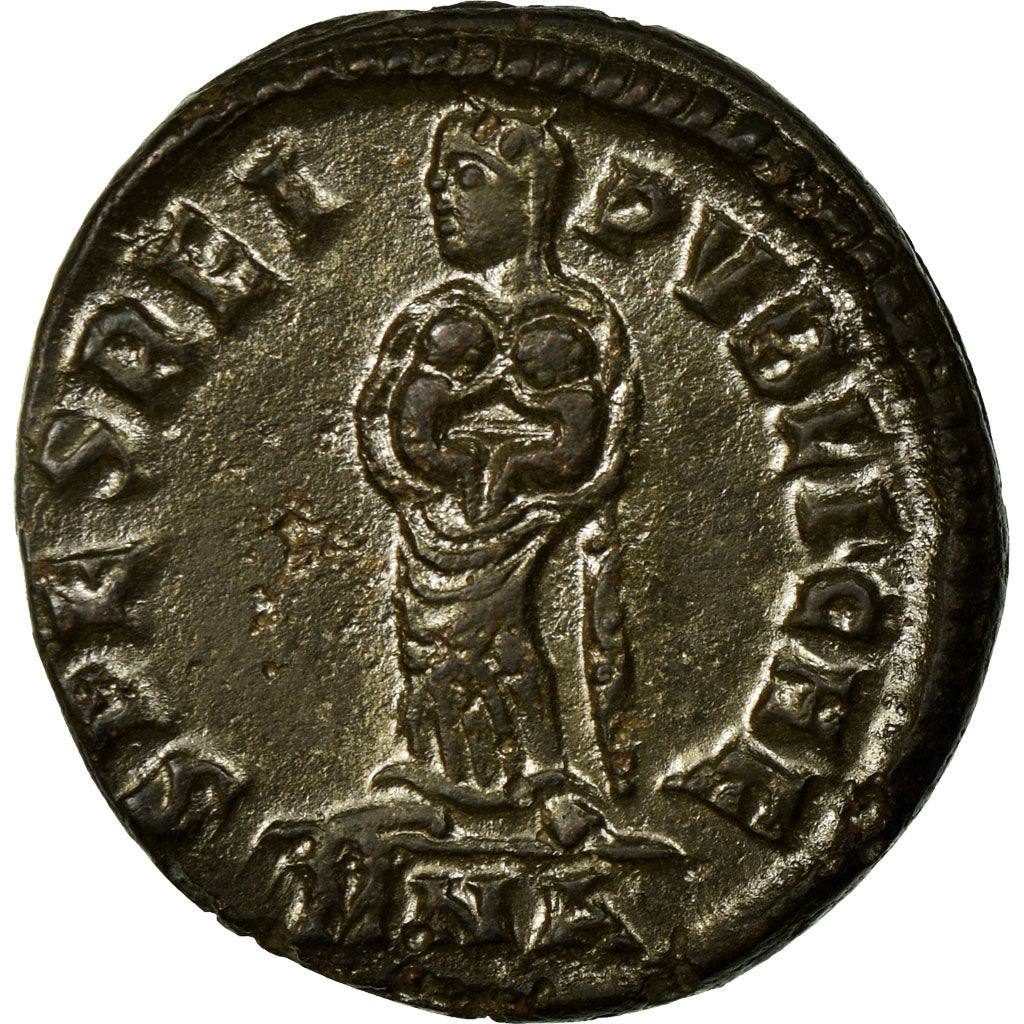 Coin, Fausta, Nummus, Nicomedia, AU(50-53), Bronze, Cohen:15