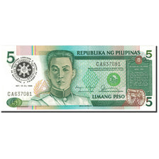 Banknote, Philippines, 5 Piso, 1986, Undated (1986), KM:175b, UNC(65-70)