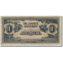 Banknote, MALAYA, 1 Dollar, 1942, Undated (1942), KM:M5c, VF(20-25)