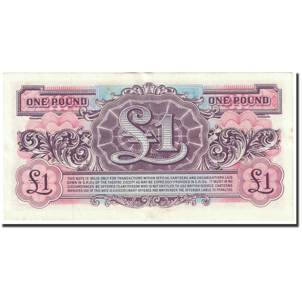 Billete, 1 Pound, 1948, Gran Bretaña, KM:M22a, Undated (1948), EBC
