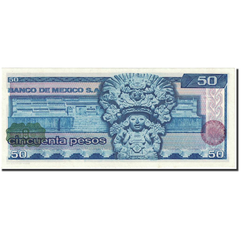 Banknote, Mexico, 50 Pesos, 1978, 1978-07-05, KM:65c, UNC(65-70)