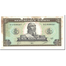 Banknote, Haiti, 1 Gourde, 1987, Undated (1987), KM:245a, EF(40-45)