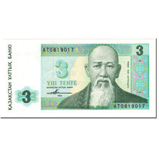 Banknote, Kazakhstan, 3 Tenge, 1993, Undated (1993), KM:8a, UNC(65-70)