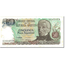 Geldschein, Argentinien, 50 Pesos Argentinos, 1985, Undated (1985), KM:314a