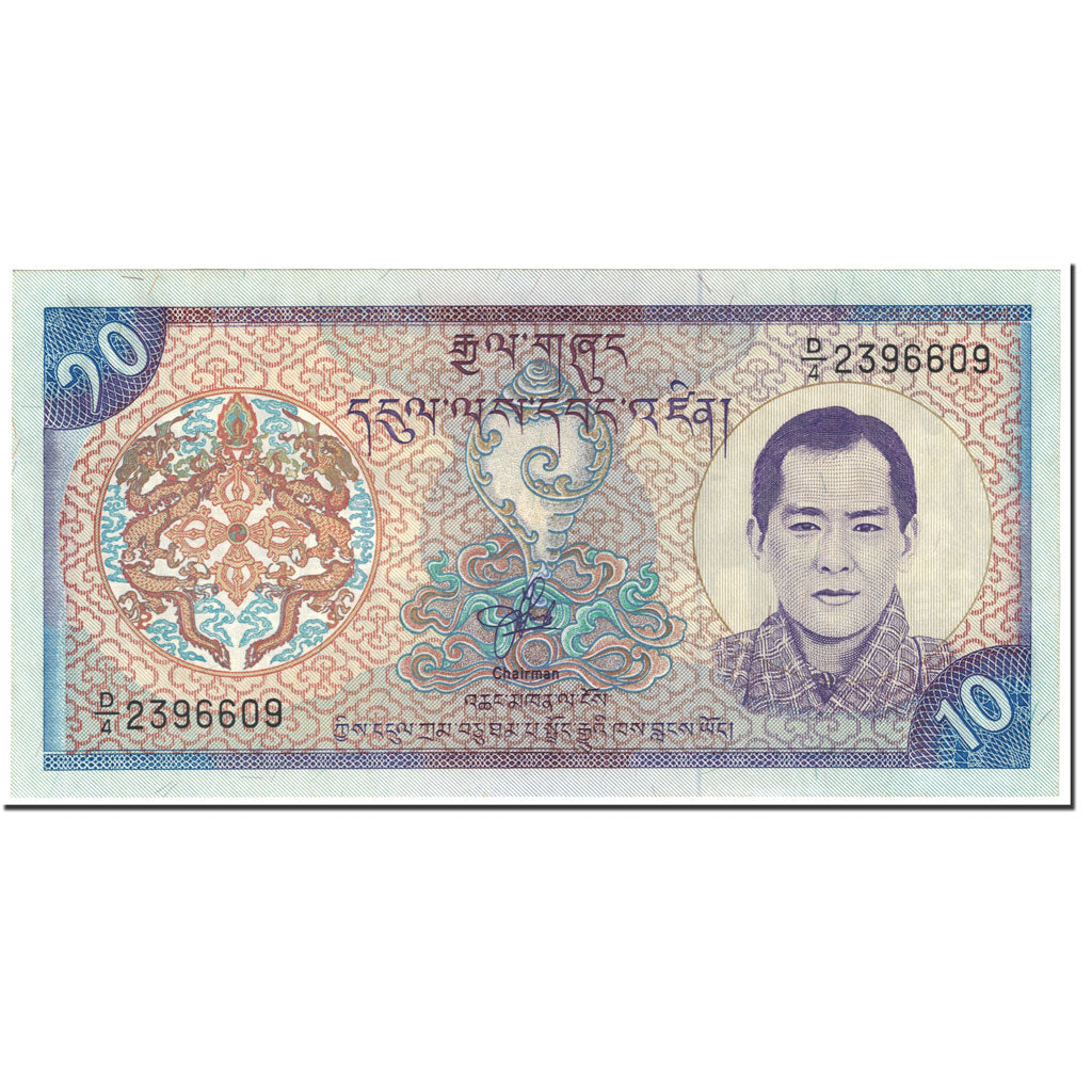 Banknote, Bhutan, 10 Ngultrum, 2000, UNDATED (2000), KM:22, UNC(65-70)