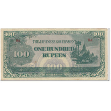 Banknote, Burma, 100 Rupees, 1944, Undated (1944), KM:17a, EF(40-45)