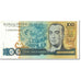 Geldschein, Brasilien, 100 Cruzados, 1987, Undated (1987), KM:211c, VZ+