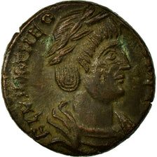 Coin, Theodora, Nummus, Trier, EF(40-45), Bronze, Cohen:3