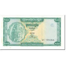 Banknote, Cambodia, 1000 Riels, 1995, Undated (1995), KM:44a, UNC(63)