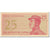 Banconote, Indonesia, 25 Sen, 1964, KM:93a, Undated (1964), SPL+
