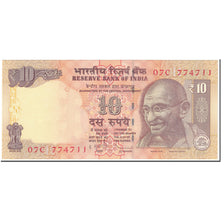 Banknote, India, 10 Rupees, 2011, Undated (2011), KM:102a, UNC(65-70)
