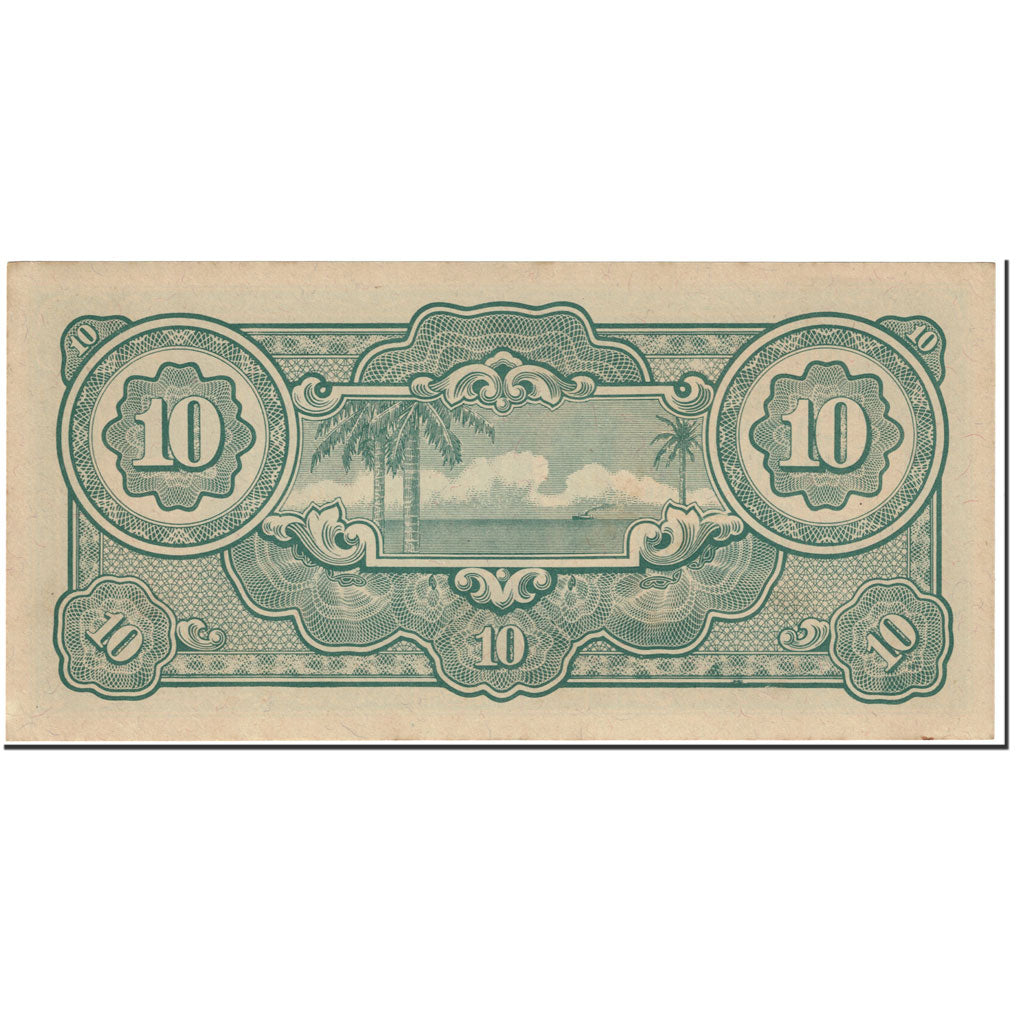 Billete, 10 Dollars, 1944, MALAYA, KM:M7c, Undated (1944), EBC+