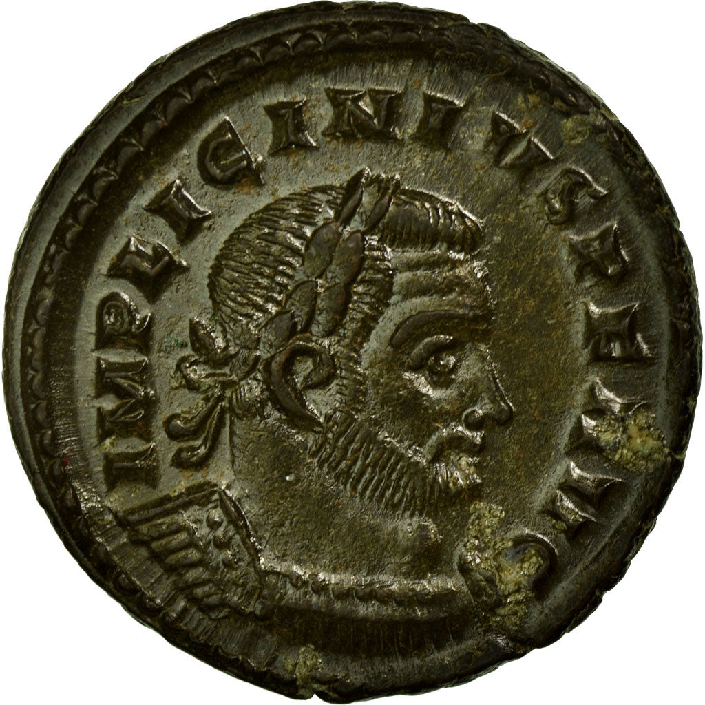 Coin, Licinius I, Nummus, London, AU(55-58), Bronze, Cohen:49
