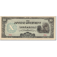 Banknote, Philippines, 10 Pesos, 1942, Undated (1942), KM:108a, UNC(60-62)