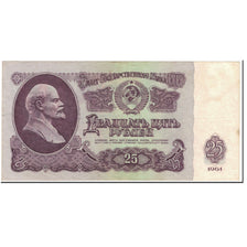 Banknote, Russia, 25 Rubles, 1961, Undated (1961), KM:234b, AU(55-58)
