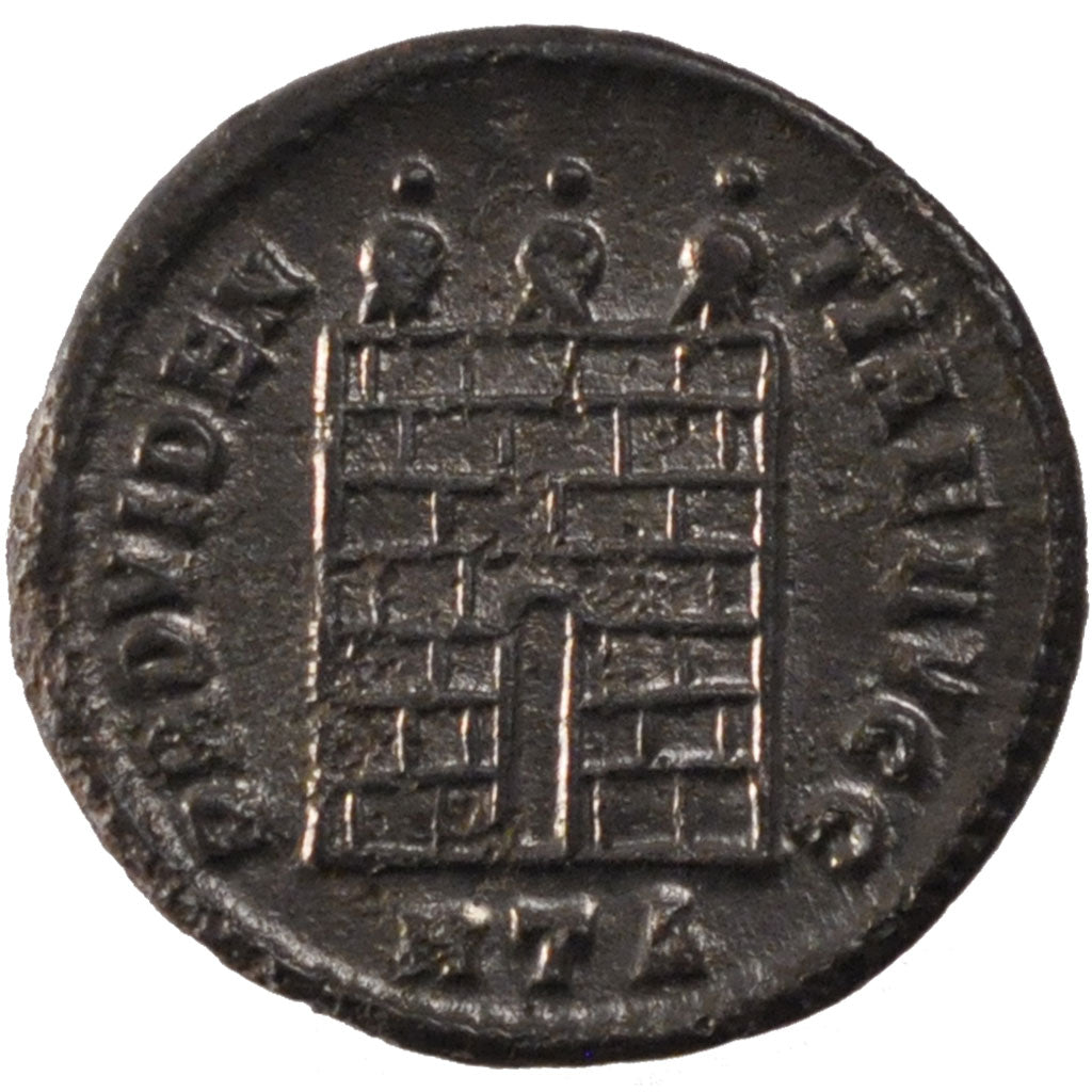 Licinius I, Nummus, Trier, AU(55-58), Bronze, Cohen #145, 3.50