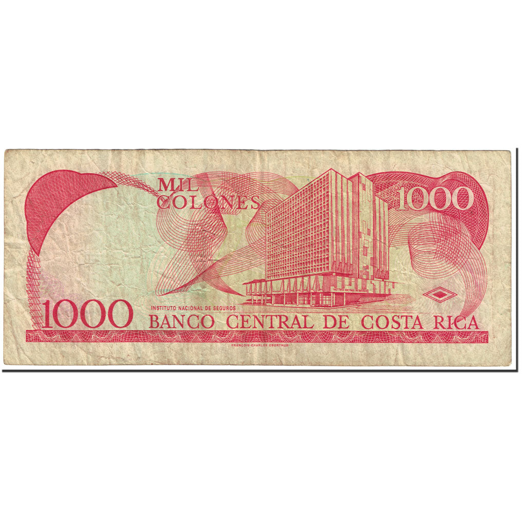 Billet, Costa Rica, 1000 Colones, 1999, 1999-02-24, KM:264c, TB