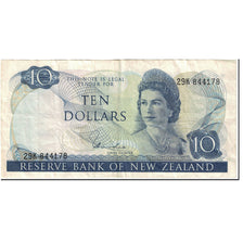 Biljet, Nieuw Zeeland, 10 Dollars, 1977-1981, Undated (1977-1981), KM:166d, TTB+