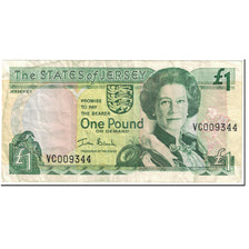 Geldschein, Jersey, 1 Pound, 2000, UNDATED (2000), KM:26a, S+