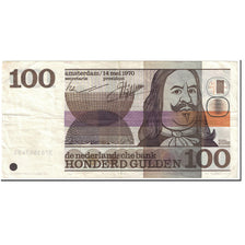Billet, Pays-Bas, 100 Gulden, 1970, 1970-05-14, KM:93a, TTB