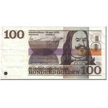 Billete, 100 Gulden, 1970, Países Bajos, KM:93a, 1970-05-14, BC+