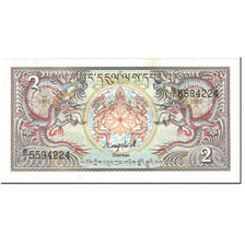 Banknote, Bhutan, 2 Ngultrum, 1986, Undated (1986), KM:13, UNC(64)