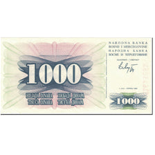 Billet, Bosnia - Herzegovina, 1000 Dinara, 1992, 1992-07-01, KM:15a, SUP